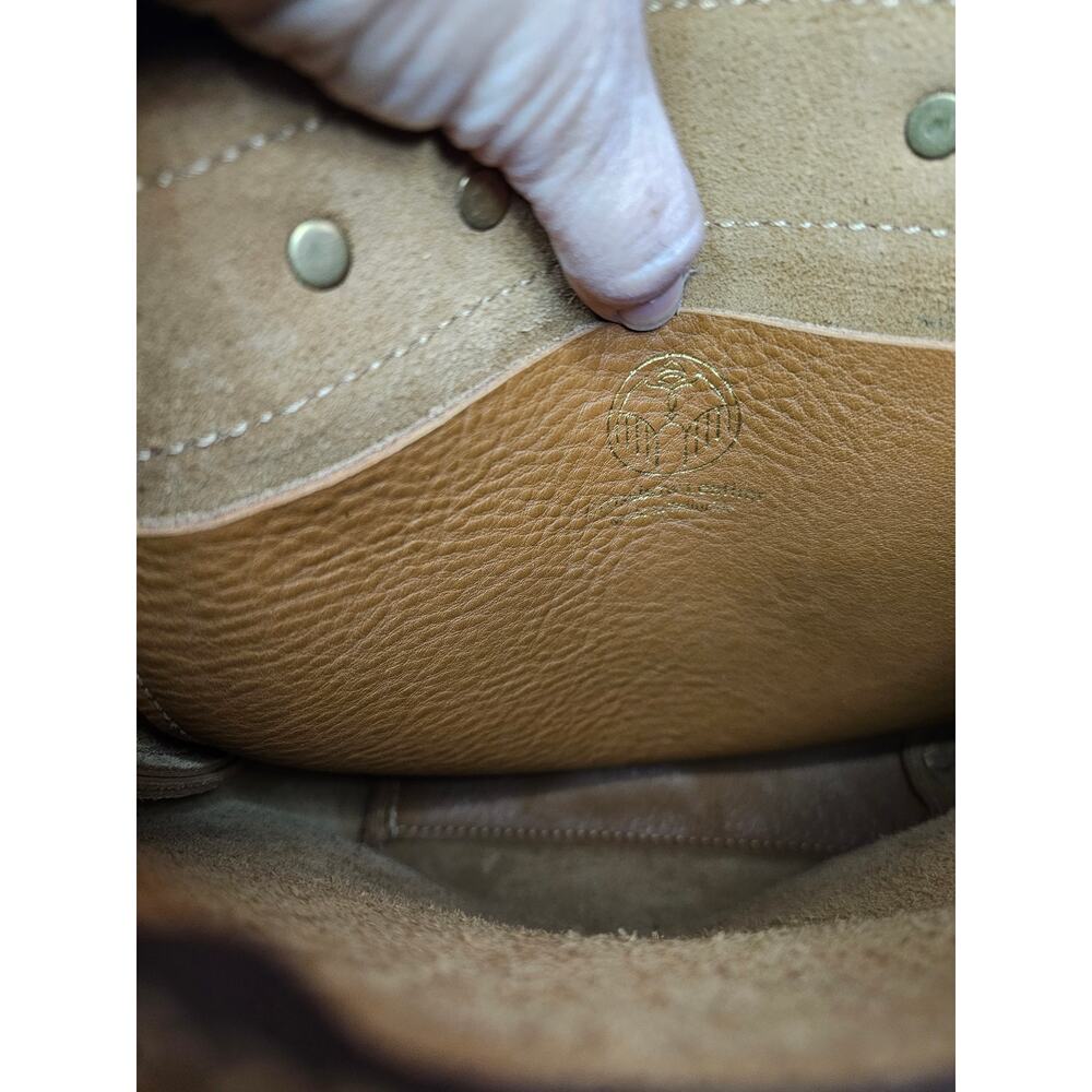 Crossbow Leather Telluride Backpack Handcrafted Normcore Gorpcore Outdoor Camel - Picture 11 of 11